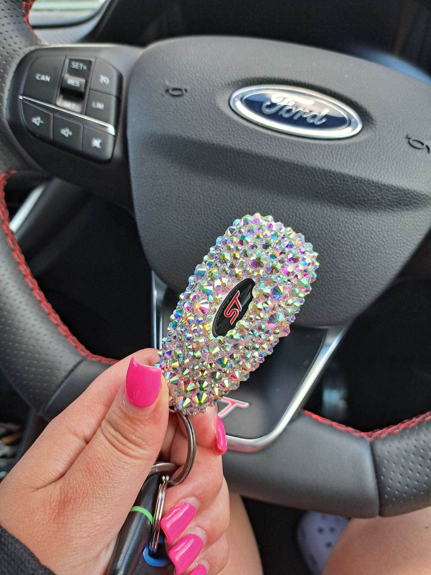 Ford Crystallised Key Cover (Keyless)