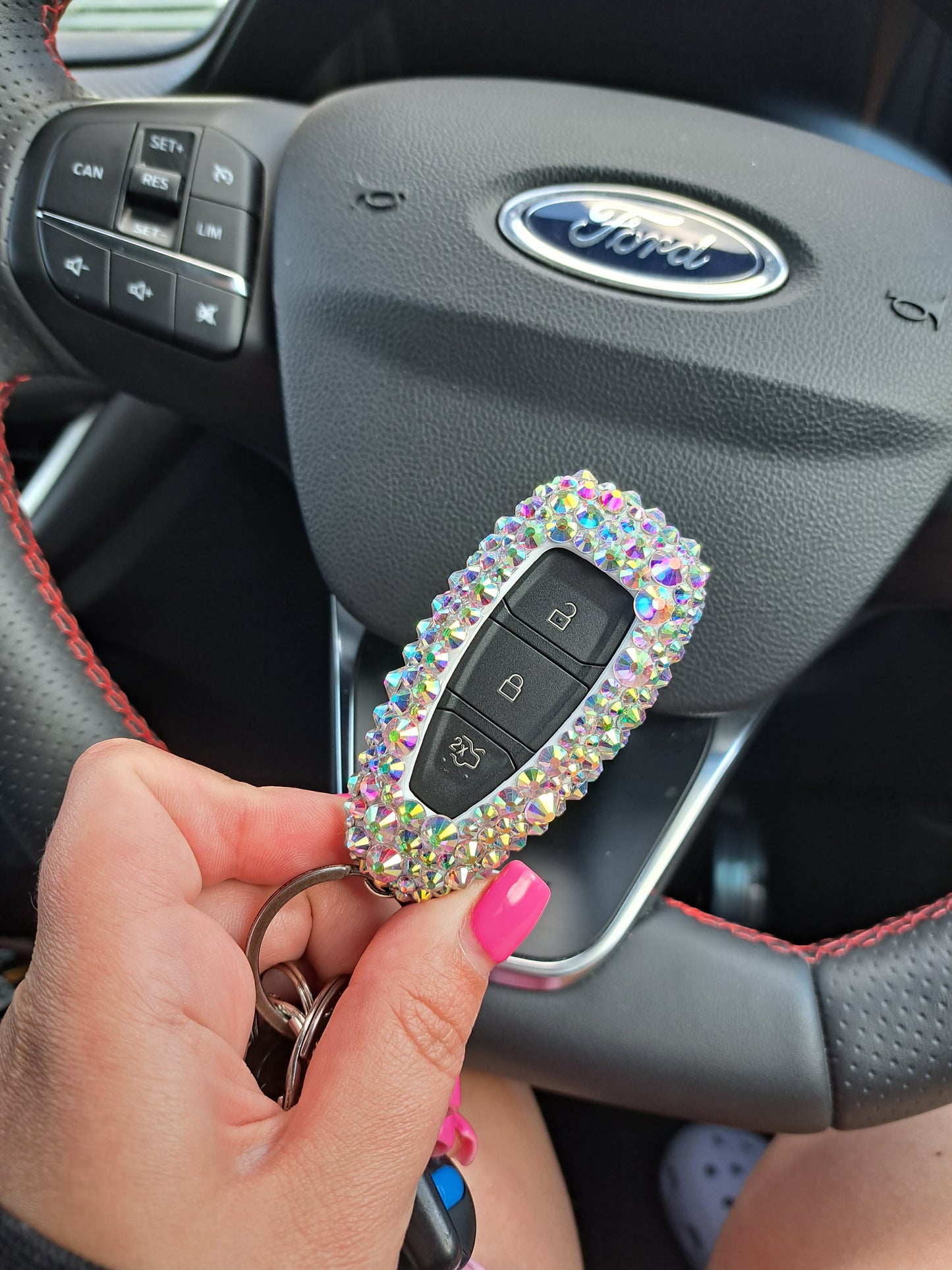 Ford Crystallised Key Cover (Keyless)