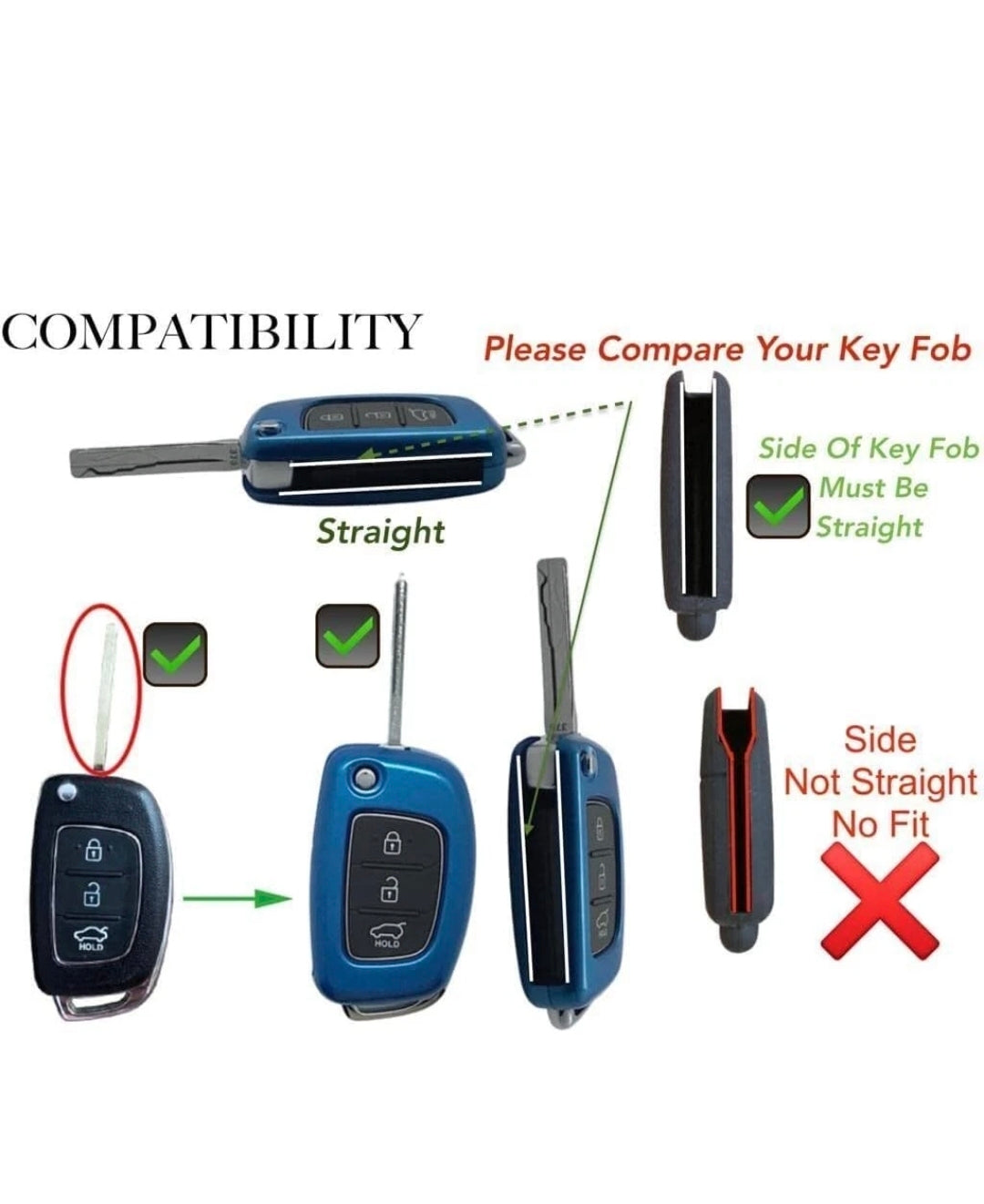 Hyundai Crystallised Key Cover