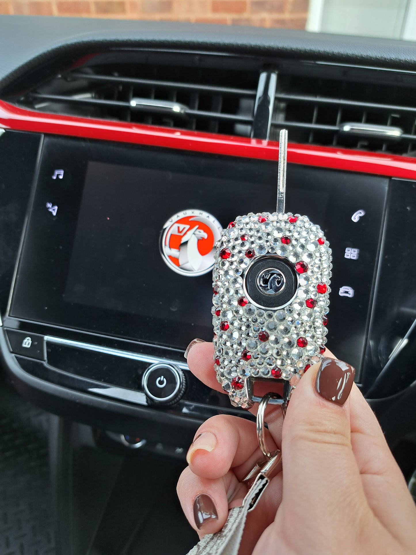 Vauxhall/Peugeot/Citroen Crystallised Key Cover