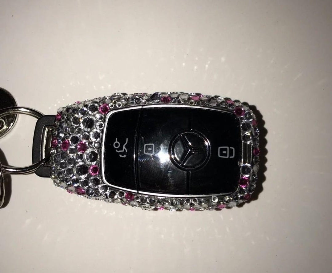 Mercedes Crystallised Key Cover