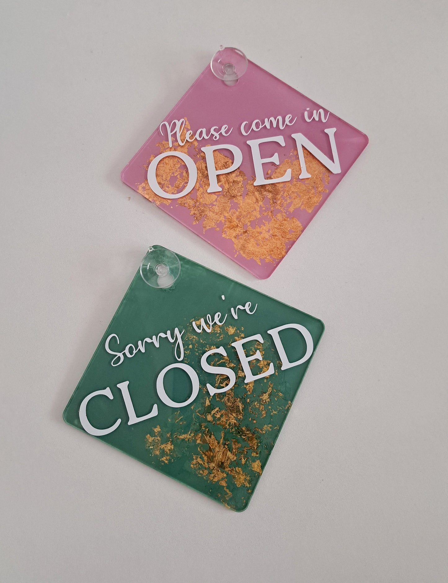 Door Signs (open and closed)