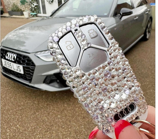 Audi Crystallied Key cover Fob style