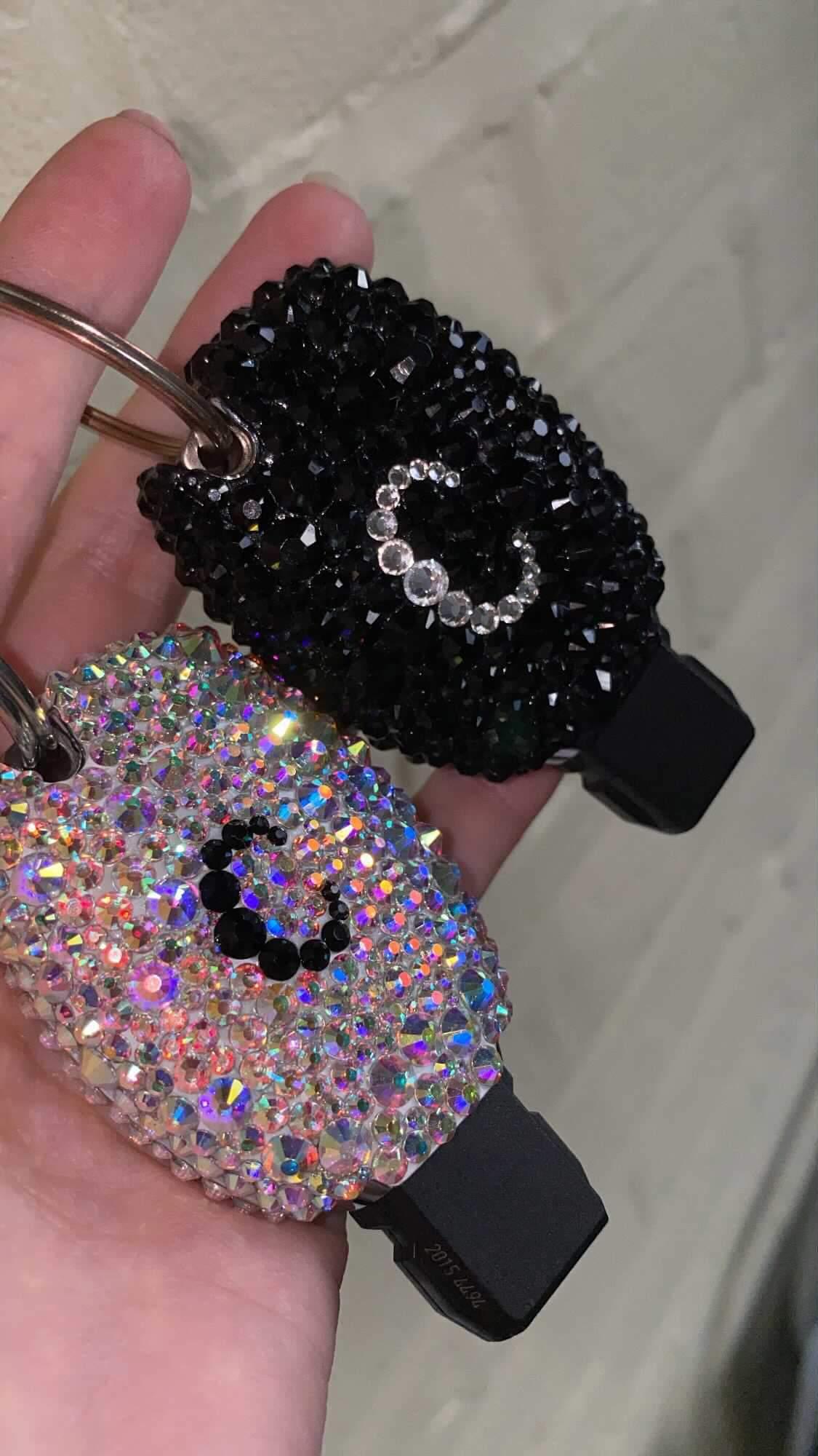 Mercedes Crystallised Key Cover