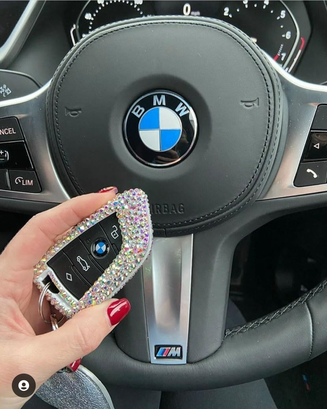 BMW Crystallised Key Cover