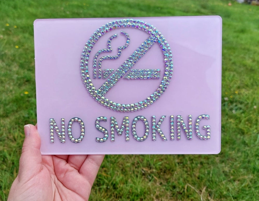 No Smoking Plaque
